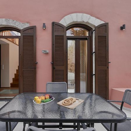 Stone Villa With Swimming Pool-Bbq! Melidhónion 外观 照片
